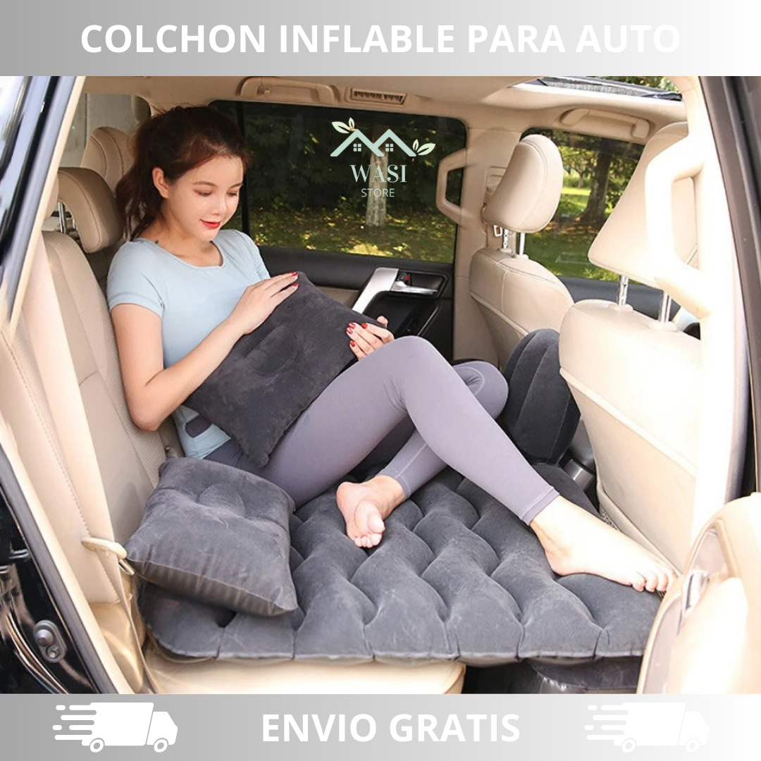 COLCHON INFLABLE PARA AUTO