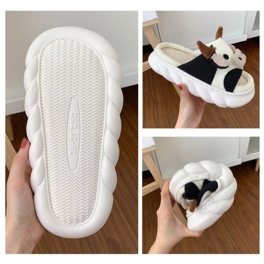 PANTUFLAS VAQUITA KAWAII