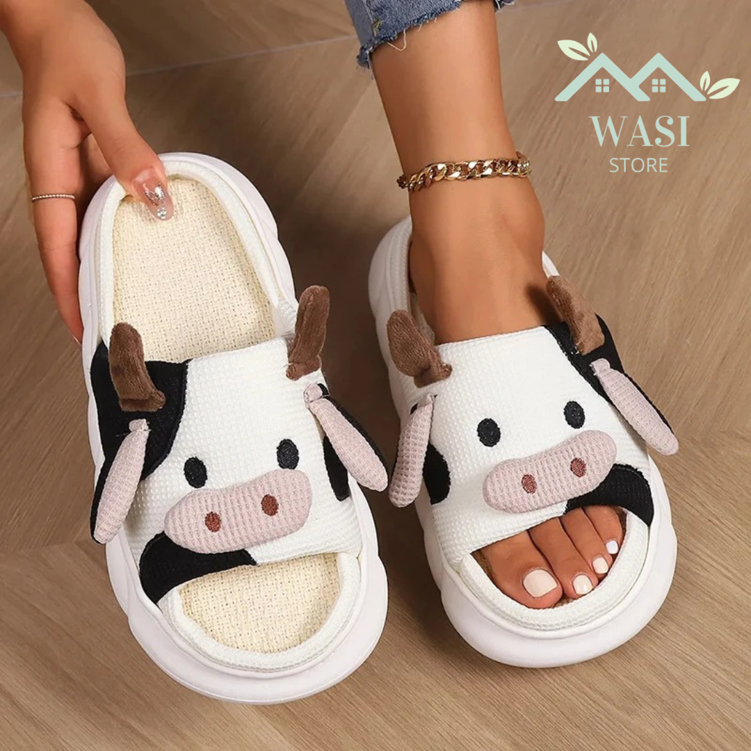 PANTUFLAS VAQUITA KAWAII