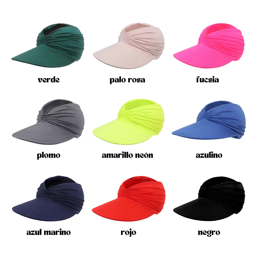 GORRO BANDANA CON VISERA