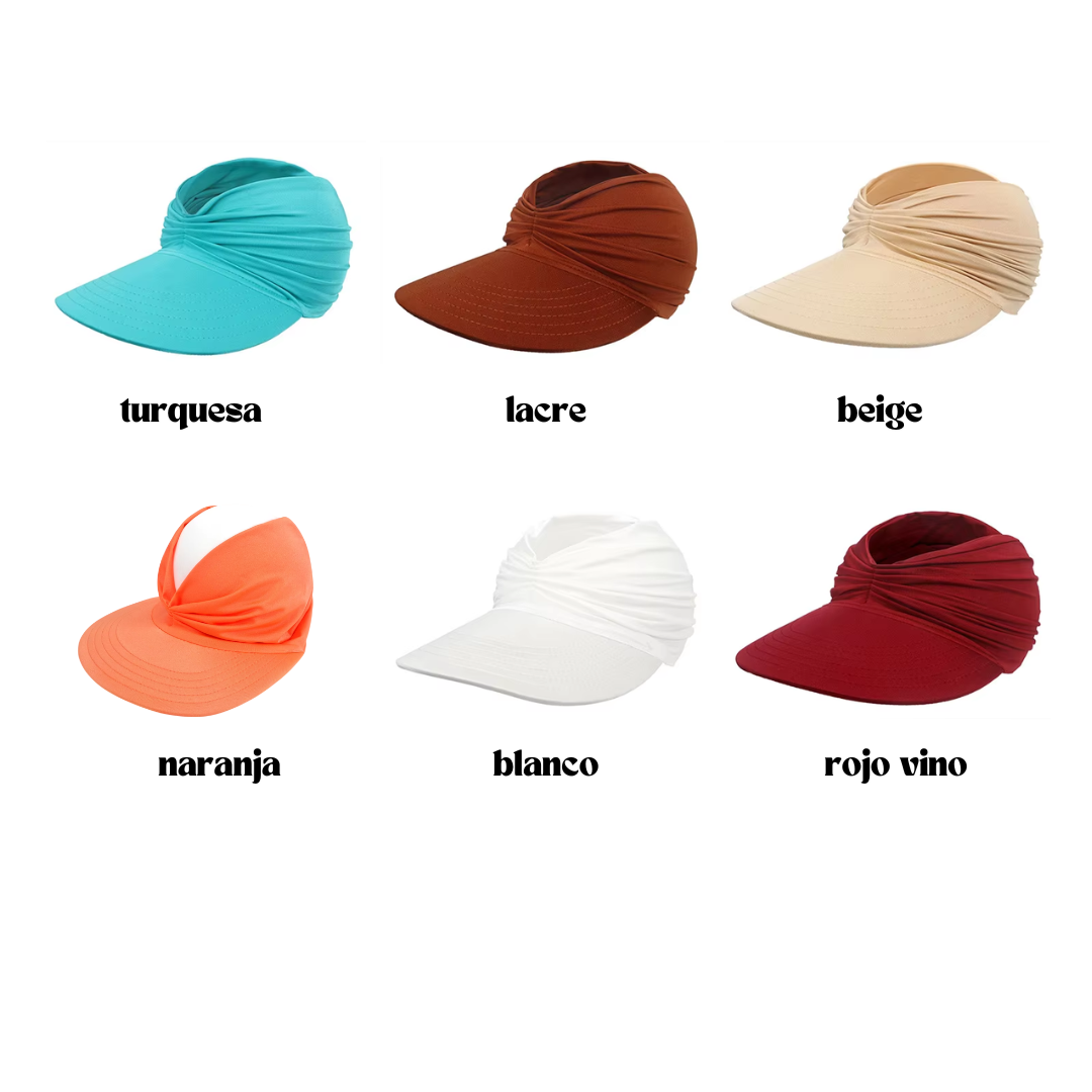GORRO BANDANA CON VISERA