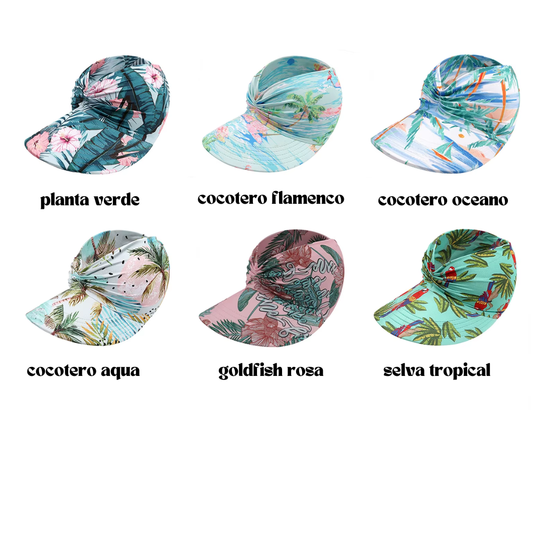 GORRO BANDANA CON VISERA
