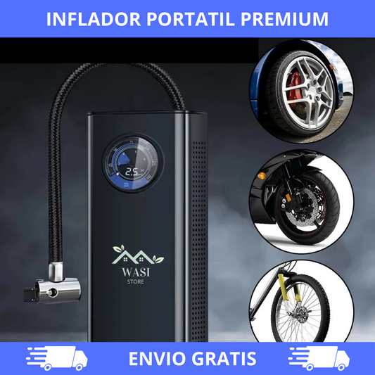 INFLADOR PORTATIL MULTIFUNCIONAL