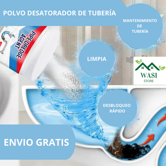 POLVO DESATORADOR DE TUBERIAS