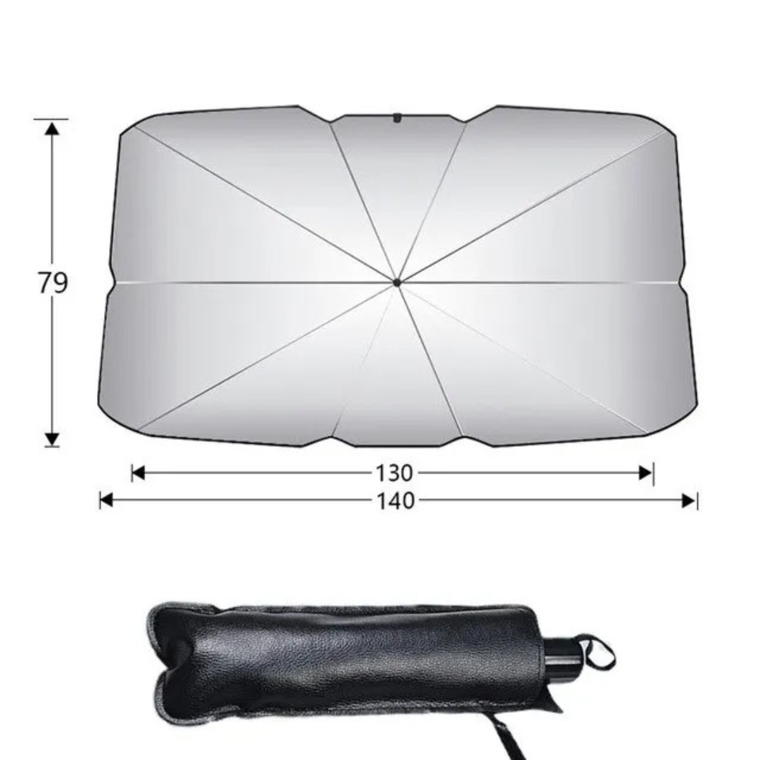 TAPASOL PARA AUTO CON ESTUCHE