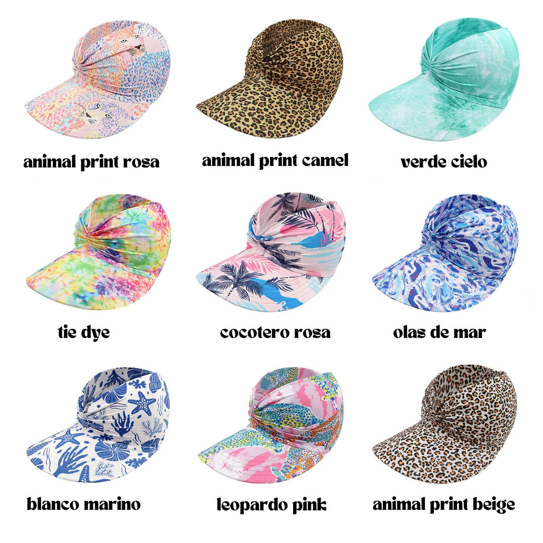 GORRO BANDANA CON VISERA